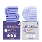 Duo Violet Éclat – Shampooing & Après-Shampooing à la Biotine pour cheveux colorés et gris